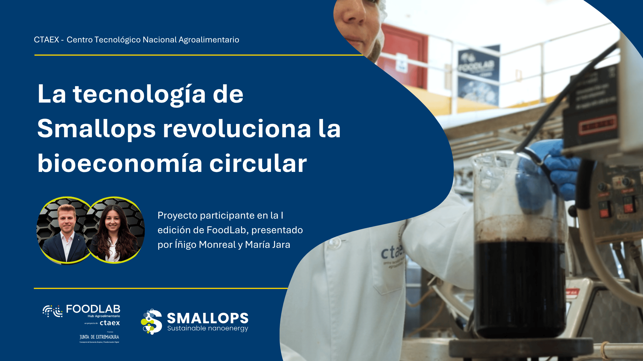 La tecnología de Smallops como palanca de bioeconomía circular en el sector primario.